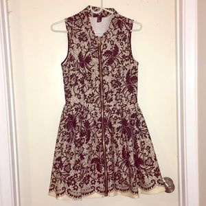 Forever 21 Beige/ Black dress Sz S